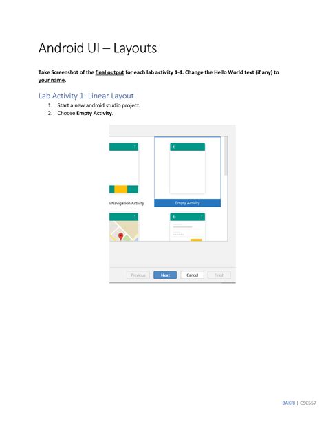 Image result for Android Activity Diffrent Pages