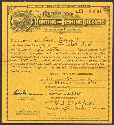 Image result for Indiana Hunting Guide License