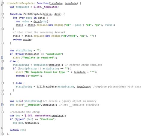 JavaScript Project Template に対する画像結果