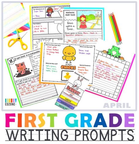 First Grade Writing Prompt Paper に対する画像結果