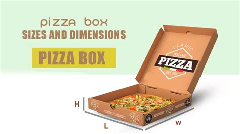 Image result for Pizza Box Size Chart