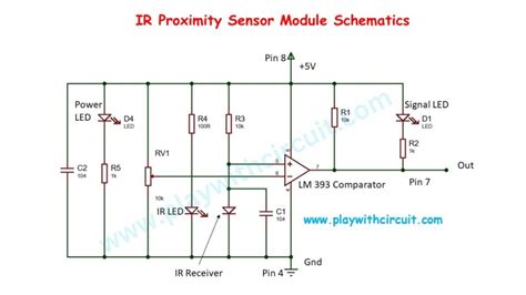 Image result for Ir Sensor Module Using Disatance Circuit