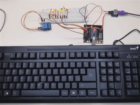Image result for PS/2 Keyboard Arduino Adapter