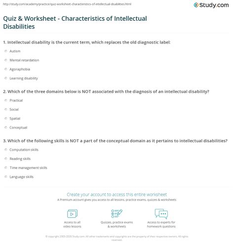 Image result for Intellectually Disabled Test