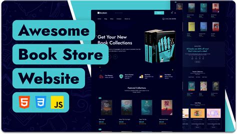 Book Store HTML/CSS Template に対する画像結果