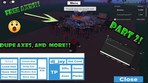 Toradh íomhá ar Wood Dupe Script Lumber Tycoon 2