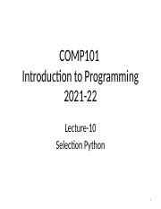 Image result for What Is Selection in Python