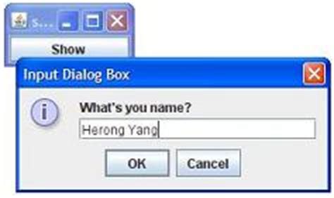 Afbeeldingsresultaten voor Dialog Box vs Input Box