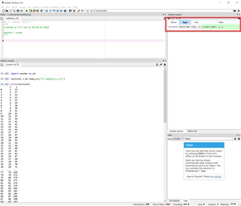 Coding in Python Importing Data に対する画像結果