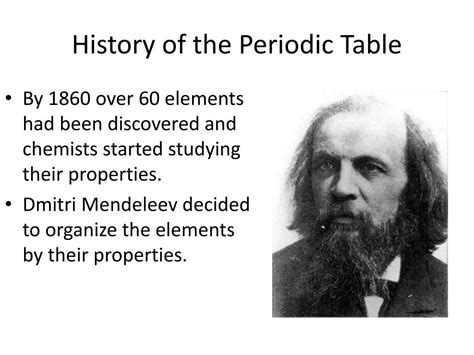 History of Periodic Table PPT Free Download に対する画像結果