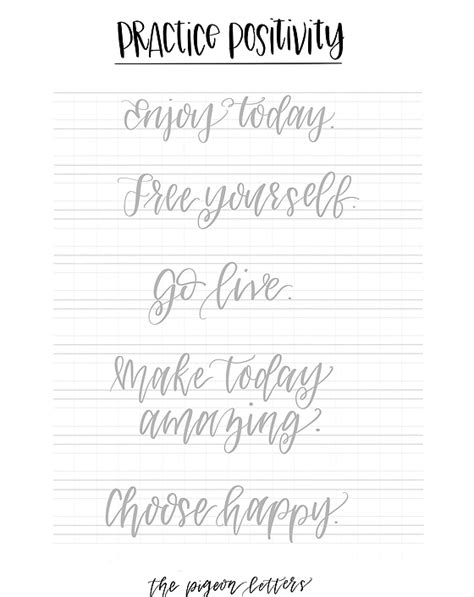 Hand Lettering Quotes Practice に対する画像結果