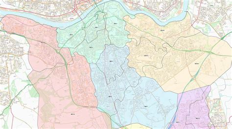Custom Postcode Maps of UK & London | Business Map Centre