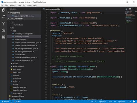Visual Studio Code UI Toolkit に対する画像結果