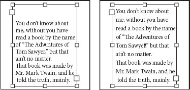 Image result for Justification InDesign