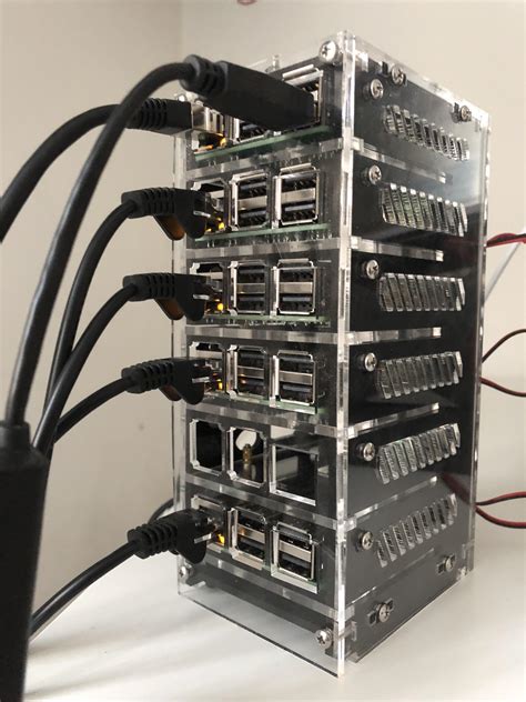 Toradh íomhá ar Raspberry Pi Cluster Board