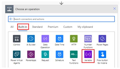 Image result for Power Automate Variable Types