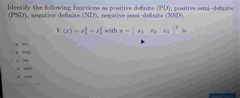 Image result for Positive Definite Negative Definite