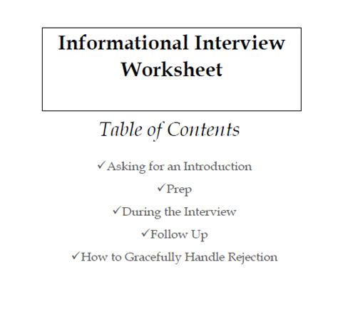 Image result for Interview Worksheet Academic Study