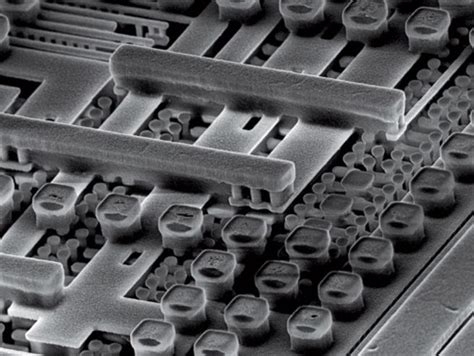 Image result for Flash Memory Under a Microscope