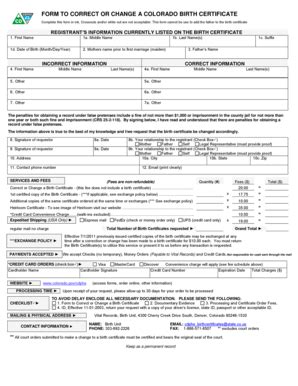 Image result for Birth Certificate Correction Declaration Form