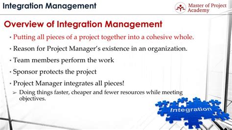 Image result for Describe Project Integration Management