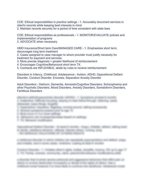 Image result for Lmsw Exam Study Guide