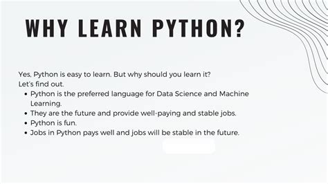 Image result for Why Python PPT