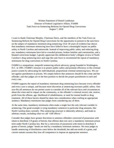 Image result for Statement Writing Sample