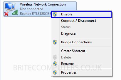 Image result for Unable to Connect Windows 7