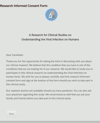 Image result for Self-Directed Research Consent Form