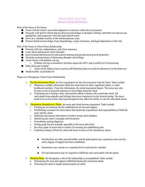 Cache Level 2 Mental Health Study Notes に対する画像結果