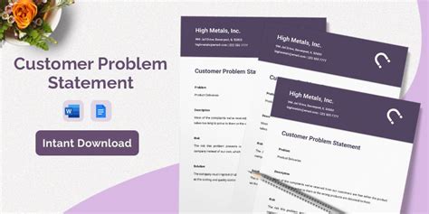 Image result for Customer Problem Statement Visual Examples