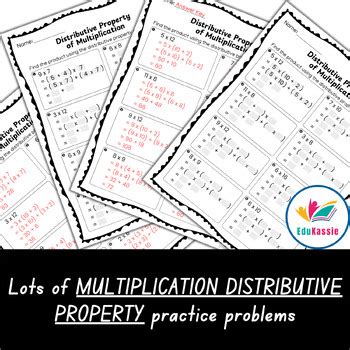 Image result for Grade 3 Distributive Property Practice Worksheet