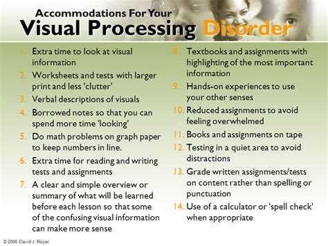 Image result for Different Types of Visual Processing