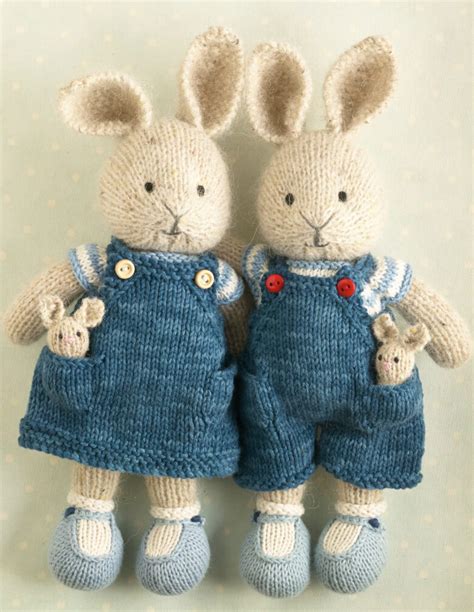 Image result for Knit Rabbit Pattern Free