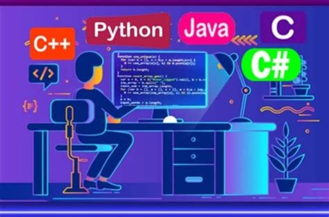 Model of Computer Language C Java/Python C++ に対する画像結果