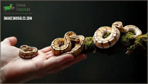 Big Ball Python Size Chart に対する画像結果