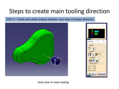 Afbeeldingsresultaten voor Tooling Direction with Slider Example