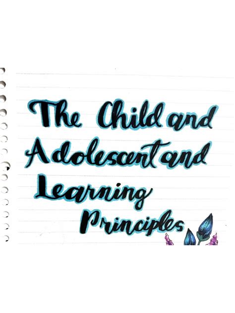 Image result for Child Learning Principles