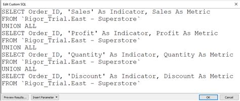 Image result for How to Open Custom SQL Query in Tableau