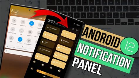 Toradh íomhá ar Pixel Android 12 Notification Panel