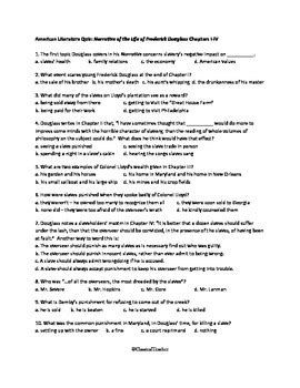 Afbeeldingsresultaten voor Figurative Language Frederick Douglass Narrative Quiz