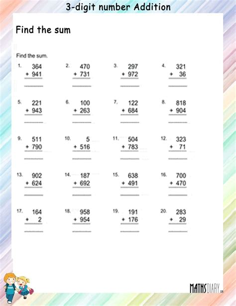 Image result for Grade 3 Math Addition Problem Solving