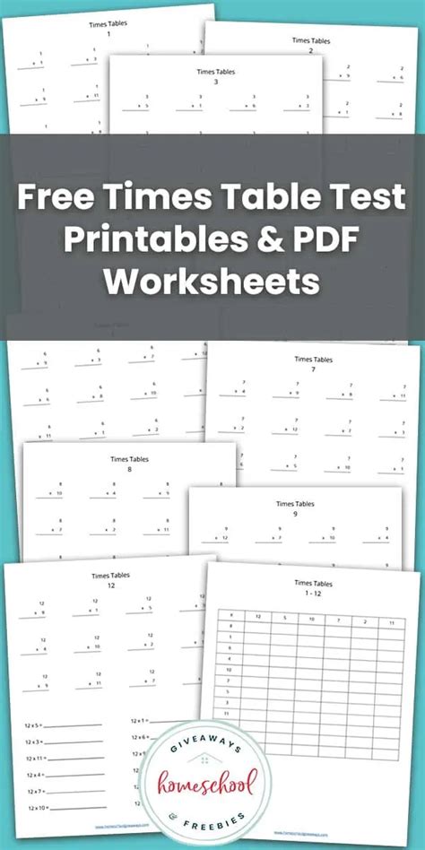Times Table Test Worksheet に対する画像結果