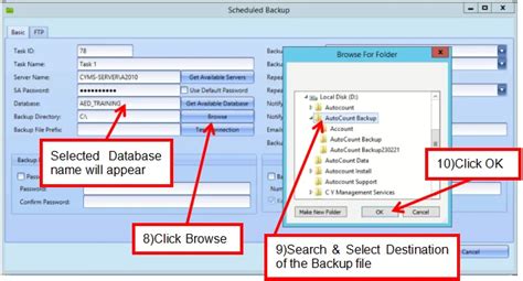 Toradh íomhá ar SQLyog Schedule Backup