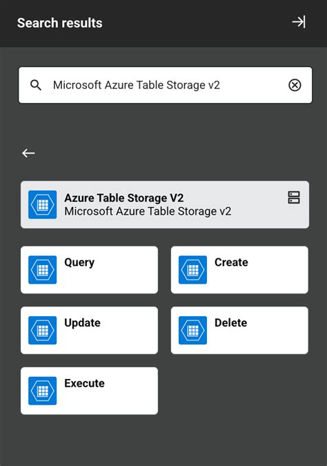 Toradh íomhá ar Azure Table Update Query