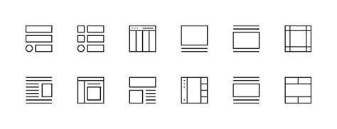 Résultat d’images pour Multi Icon Layout