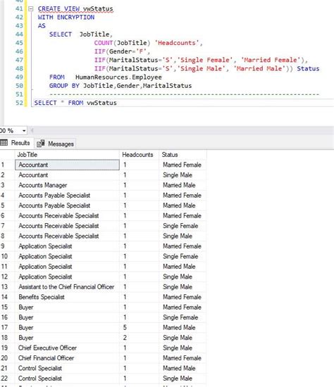Afbeeldingsresultaten voor View in MS SQL Server