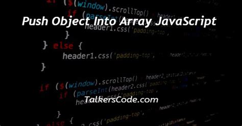Image result for How to Insert a Object into JavaScript