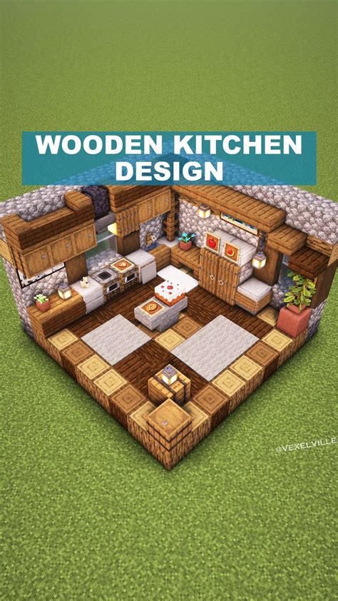 Image result for Kitchen Interior Design Minecraft